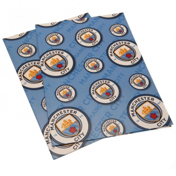 Manchester City baliaci papier 2 pcs Gift Wrap