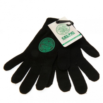 FC Celtic pletené rukavice Knitted Gloves Adults