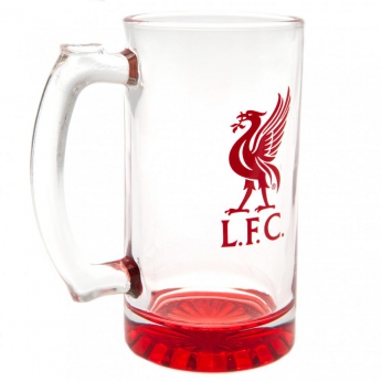 FC Liverpool poháre Stein Glass Tankard