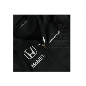 Mclaren Honda detská bunda Softshell black F1 Team 2021