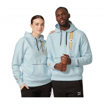 Mclaren Honda pánska mikina s kapucňou Stripe Gulf F1 Team 2021