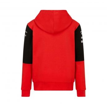 Ferrari detská mikina s kapucňou sweatshirt redblack F1 Team 2022
