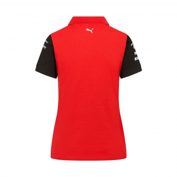Ferrari dámske polo tričko redblack F1 Team 2022