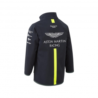 Aston Martin pánska bunda softshell navy blue F1 Team 2021