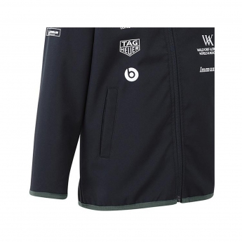 Aston Martin pánska bunda softshell navy blue F1 Team 2021