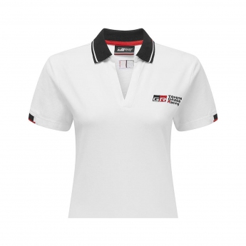 Toyota Gazoo Racing dámske polo tričko logo polo shirt white