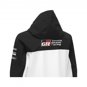 Toyota Gazoo Racing pánska bunda s kapucňou wrt team rain jacket black