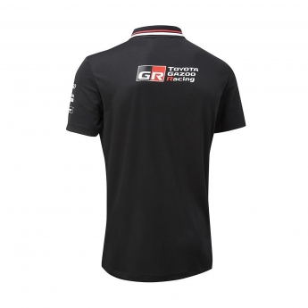 Toyota Gazoo Racing polokošeľa wrt mens team polo shirt black