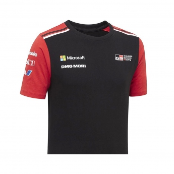 Toyota Gazoo Racing detské tričko wrt kids team t-shirt black