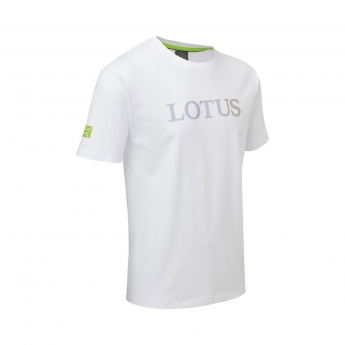 Lotus F1 Team pánske tričko logo t-shirt white