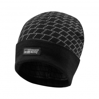 Toyota Gazoo Racing zimná čiapka logo knitted hat black
