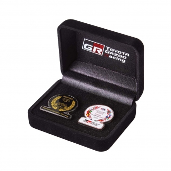 Toyota Gazoo Racing odznak winning pin badge set