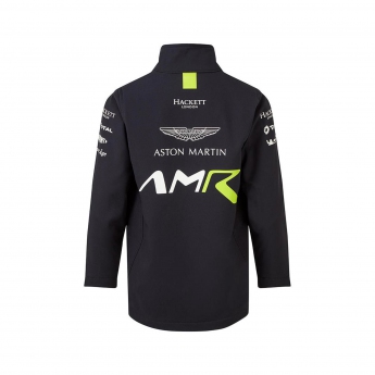 Aston Martin detská bunda softshell navy blue F1 Team 2021