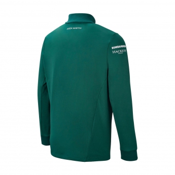 Aston Martin pánska mikina midlayer sweatshirt green F1 Team 2021