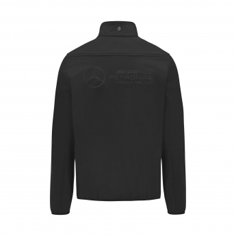 Mercedes AMG Petronas pánska bunda logo softshell black F1 Team 2022