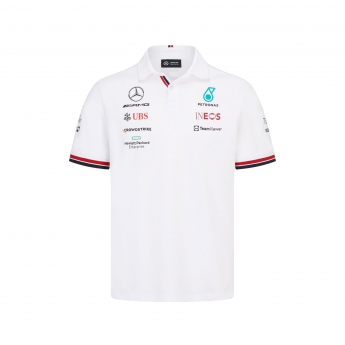 Mercedes AMG Petronas polokošeľa team white F1 Team 2022