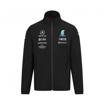 Mercedes AMG Petronas pánska bunda softshell black F1 Team 2022