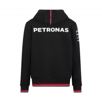 Mercedes AMG Petronas detská mikina s kapucňou team sweatshirt black F1 Team 2022