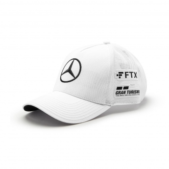 Mercedes AMG Petronas čiapka baseballová šiltovka Lewis Hamilton trucker white F1 Team 2022