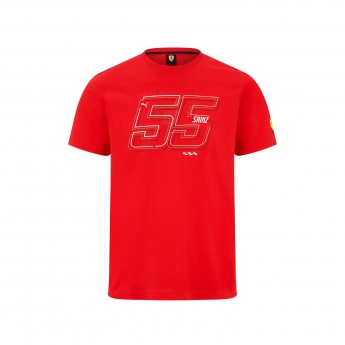 Ferrari pánske tričko Sainz red F1 Team 2022