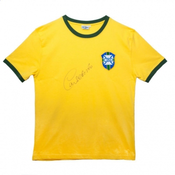 Legendy futbalový dres Brasil Alberto Signed Shirt