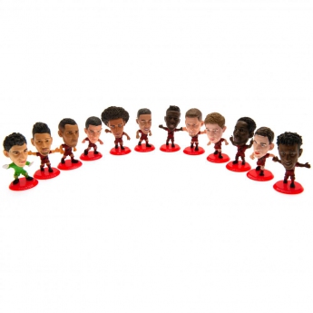 Futbalová reprezentácia set figúrok Belgium SoccerStarz 12 Player Team Pack