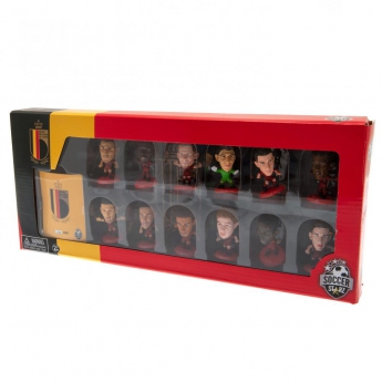 Futbalová reprezentácia set figúrok Belgium SoccerStarz 12 Player Team Pack