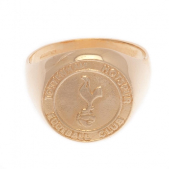 Tottenham prsteň 9ct Gold Crest Ring Large