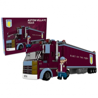 Aston Villa kamión brick fan truck