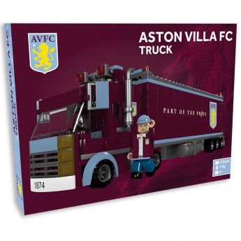 Aston Villa kamión brick fan truck