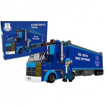 FC Everton kamión brick fan truck