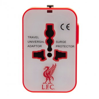FC Liverpool cestovný adaptér travel adaptor