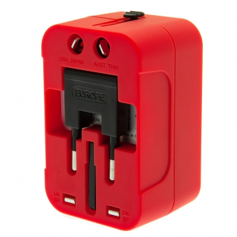 FC Liverpool cestovný adaptér travel adaptor