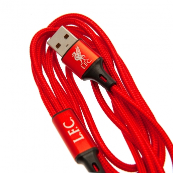 FC Liverpool nabíjací kábel 3 in 1 charging cable
