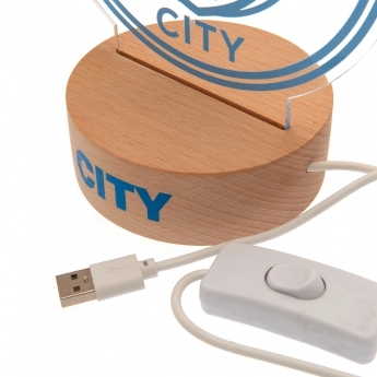 Manchester City led svietidlo LED crest light