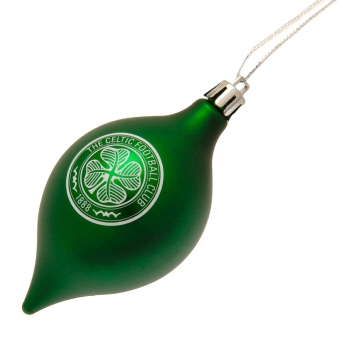 FC Celtic vianočné ozdoby 3pk vintage baubles