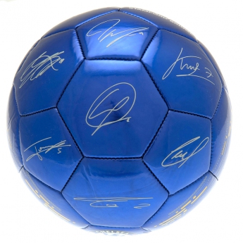 FC Chelsea futbalová lopta football signature BL