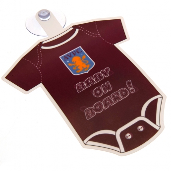Aston Villa detské body baby on board sign