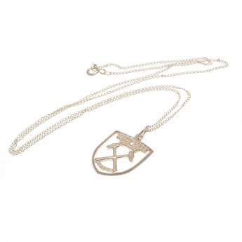 West Ham United prívesok sterling silver pendant & Chain CR