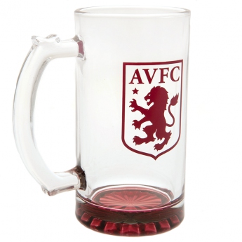 Aston Villa poháre stein glass tankard