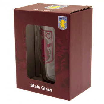 Aston Villa poháre stein glass tankard