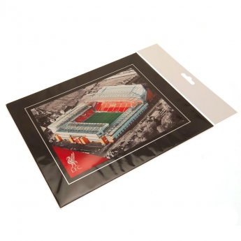 FC Liverpool obrázok v rámčeku anfield aerial photo