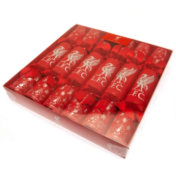 FC Liverpool vianočné dekorácie christmas crackers