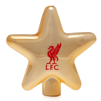 FC Liverpool vianočné ozdoby gold tree topper