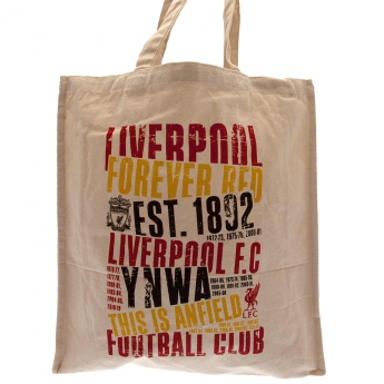 FC Liverpool nákupná taška canvas tote bag
