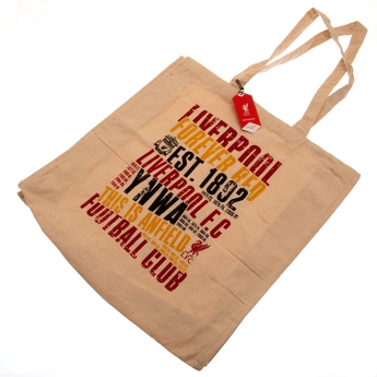 FC Liverpool nákupná taška canvas tote bag