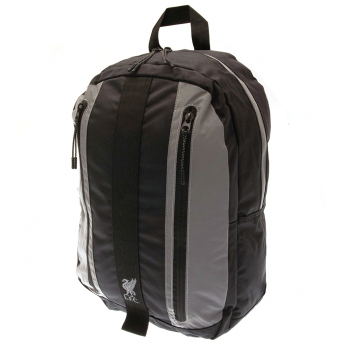 FC Liverpool batoh black silver backpack