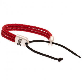 FC Liverpool náramok 3 line crest slider bracelet