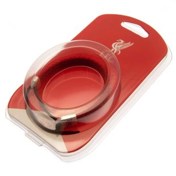 FC Liverpool náramok 3 line crest slider bracelet