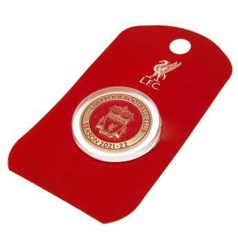 FC Liverpool pamätné mince 2021-22 season coin